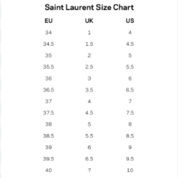 Saint Laurent Paris Anja Pump. Size 37.5 - Picture 14 of 14